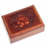 Tarot box Ganesh wood
