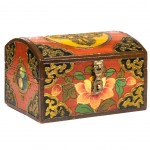 Treasure box Tibetan with double dorje