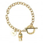 Yuna Kimmidoll Swarovski Chain Bracelet with Charm
