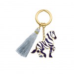 BEYOND CHARMS Keychain - Zebra