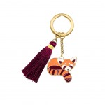 BEYOND CHARMS Keychain - Red Panda