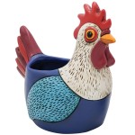Allen Designs Flowerpot - Rooster