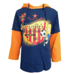 Simpsons long sleeve t-shirt with hood