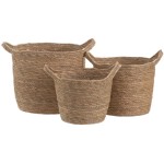 Set of three nesting baskets