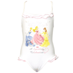 Disney Princess white swimsuit