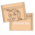 Little Miss Sunshine beige wallet