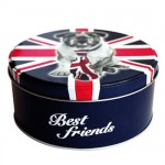 British dog round box