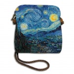 VAN GOGH NUIT TOILE Little bag Cord - Made in France