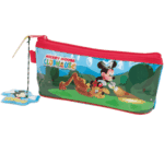 Mickey Club House triangular pencil case