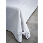 Cotton Bed base cover 160 x 200 cm - Zinc