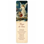 Laminated Guardian Angel bookmark 12.8 cm
