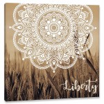 Boho Canvas frame 40 x 40 cm