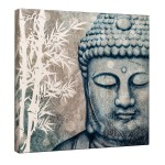 Buddha zen canvas wall art 20 x 20 cm