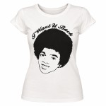 Women's Mickael I Want U Back Cotton T-Shirt Size L