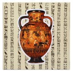 Egyptian pottery Frame canvas