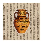 Egyptian pottery Frame canvas