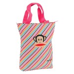 Paul Frank striped large shopping bag