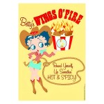 Grand Decorative Sticker Betty Boop 60 cm