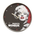 Marilyn Movie metal clock