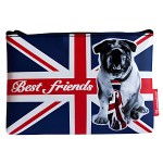 London Dog cosmetic bag