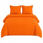 Duvet cover in cotton percale 80 threads 260 x 240 cm