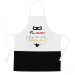Ma Maman c'est Super Maman adult apron