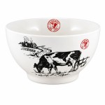Farm Cow Porcelain Bowl 480 ml