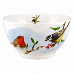 Garden Birds Porcelain Bowl 480 ml