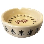 Ceramic Ashtray 10 cm Camargue Bull Design