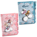 Diddl A6 notebook and pen set random model � 80 pages � blue ink