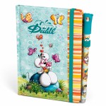 Carnet A6 et Stylo Diddl Bleu Officiel