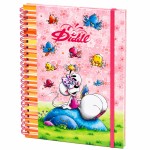 Diddlina Pink A5 Spiral Notebook � 80 Pages