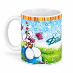 Diddl blue ceramic mug 325 ml