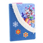 Diddl winter blue notebook with soft cover 15.5 cm