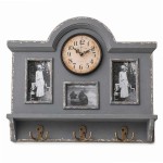 Peg wooden kitchen with clock
