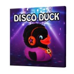 Disco Duck Frame canvas