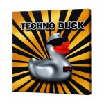 Techno Duck Frame canvas