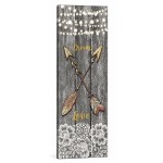 Boho Dream Love arrows canvas wall art 30 x 90 cm