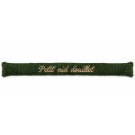 Green Door Draught Cushion Petit Nid Douillet 77 cm