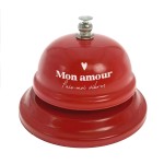 Mon Amour red table bell