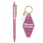 Gift Set "Perfect Grandma" � Glitter Pen & Keyring