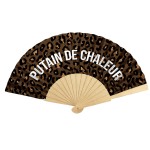 Leopard Print Folding Fan � Trendy Hand Fan