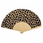 Leopard Print Folding Fan � Trendy Hand Fan