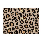Black, Brown and Gold Leopard Placemat 30.5 x 42.5 cm