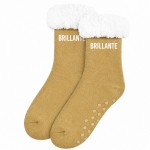 Women's Brillante Glitter Slipper Socks Soft Lining UK 3.5-8