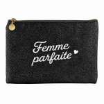 Glitter Pouch "Perfect Woman" 24 � 17 cm