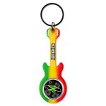 Jamaica flag Guitar Keyring