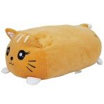 Ginger cat bolster cushion