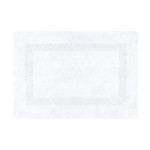 Cotton Bath Mat 50 x 80 cm  White