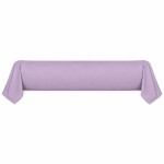 �lys�e mauve bolster pillowcase 45 x 185 cm cotton percale